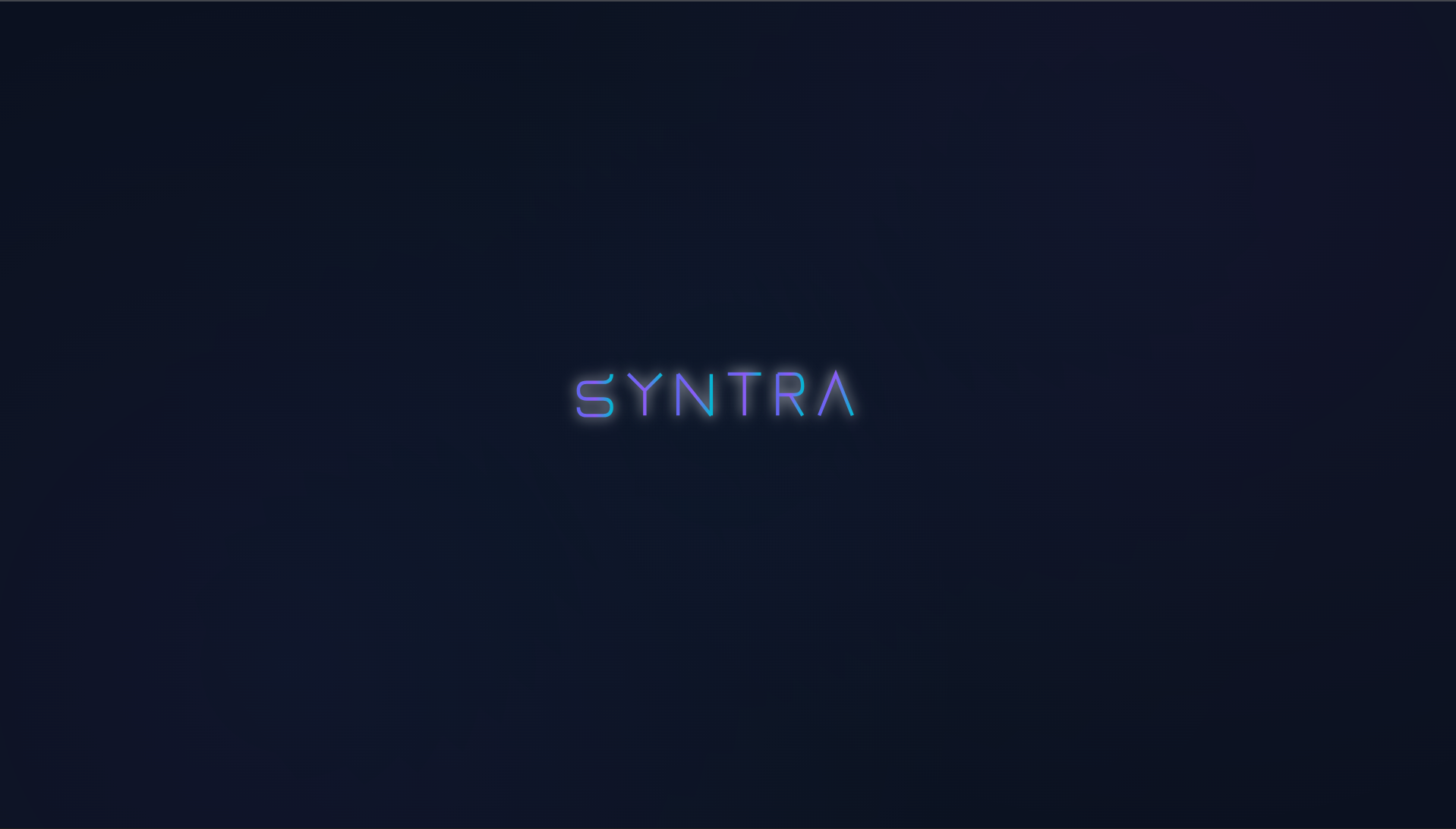 Syntra project screenshot 1
