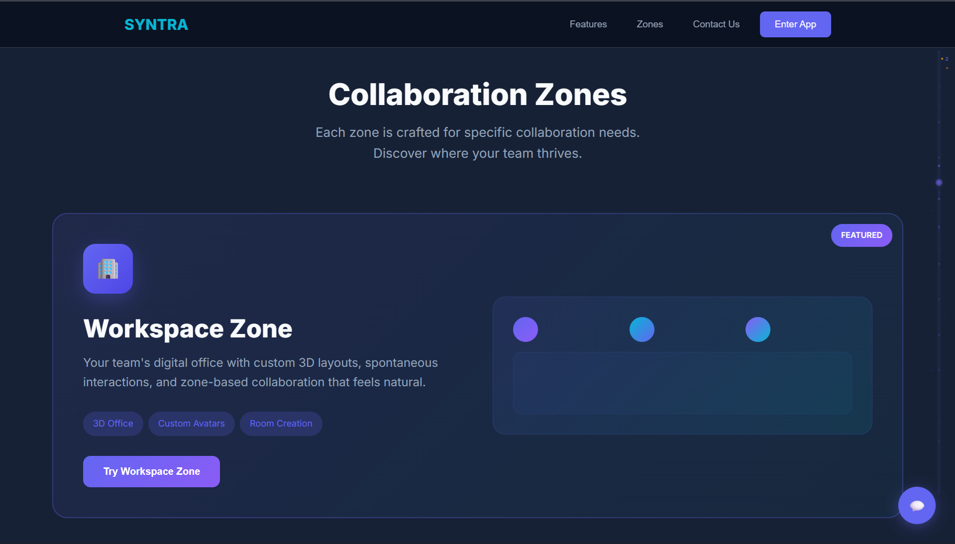 Syntra project screenshot 3